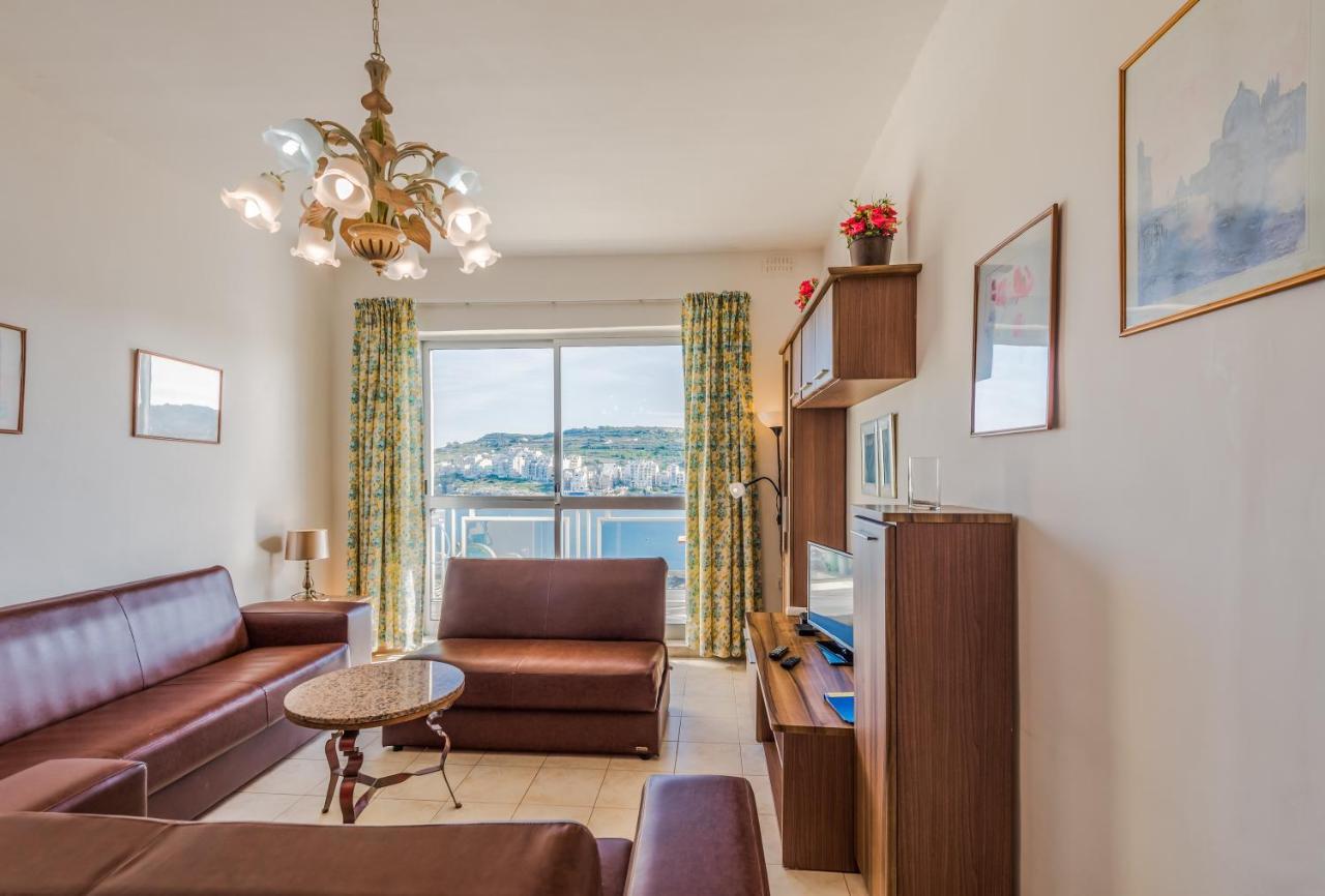 Bayview 2 Bedroom Seaview With Large Terrace With Panoramic Views - By Getawaysmalta St. Paul's Bay