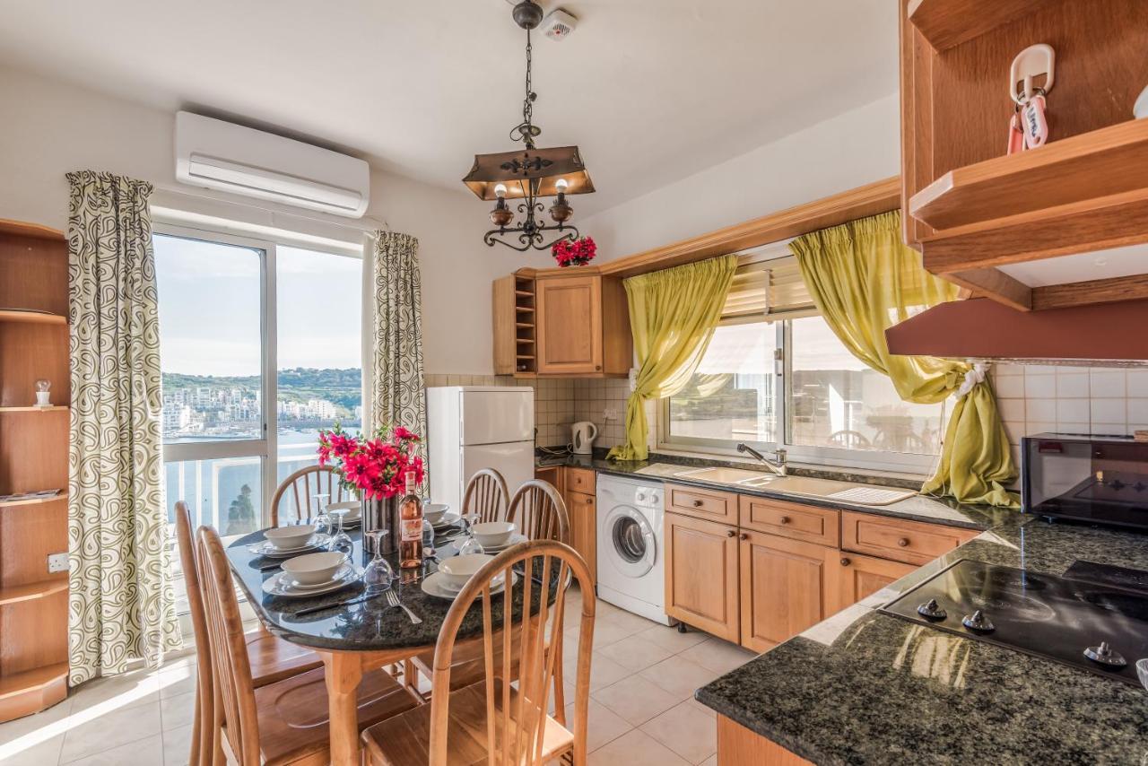 Apartment Bayview 2 Bedroom Seaview With Large Terrace With Panoramic Views - By Getawaysmalta St. Paul's Bay