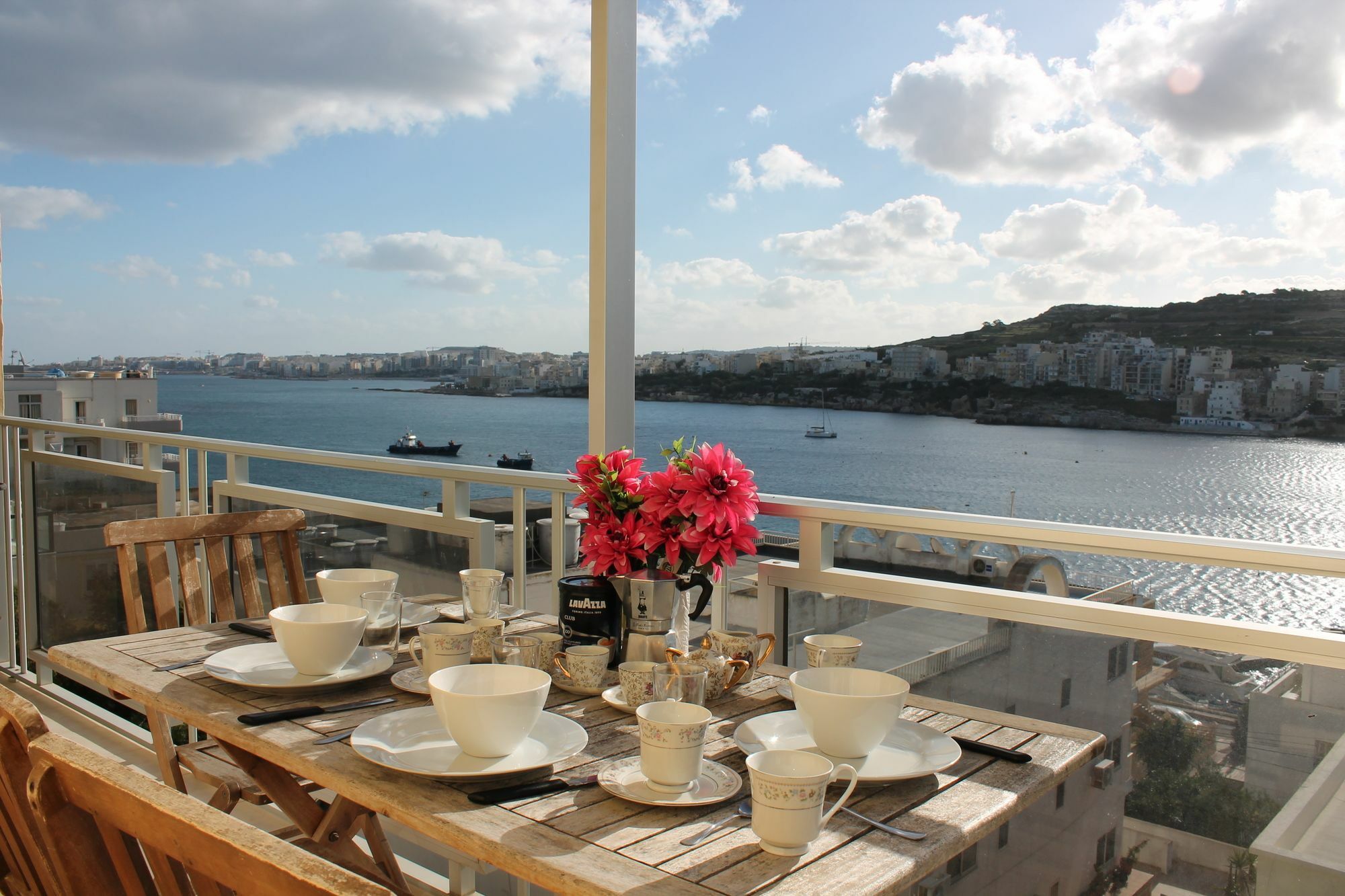 Bayview 2 Bedroom Seaview With Large Terrace With Panoramic Views - By Getawaysmalta * St. Paul's Bay